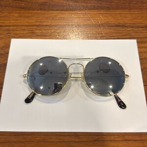 Illesteva Delon gold rim sunglasses